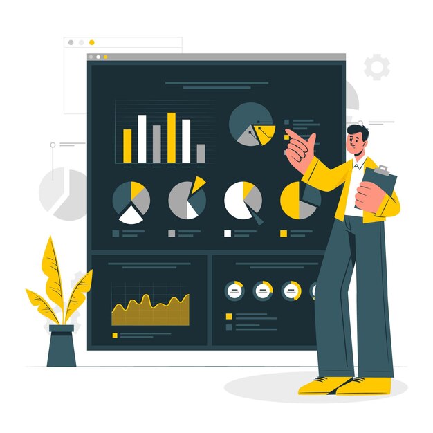 卡通风格的日历概念插图，用于表示赛程计划